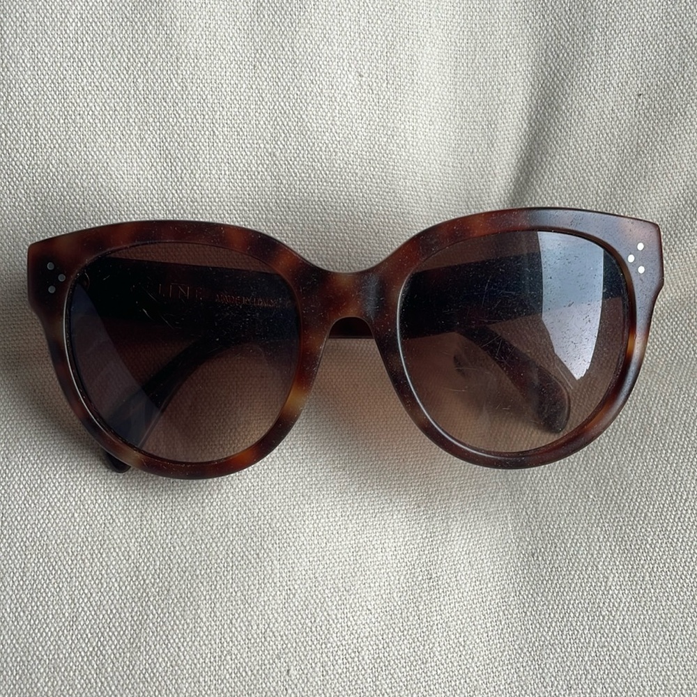 Celine tortoise shell sunglasses